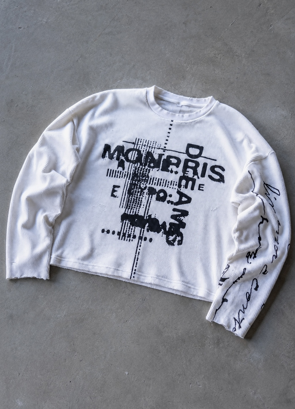 Ash white "Dreams" sweatshirt