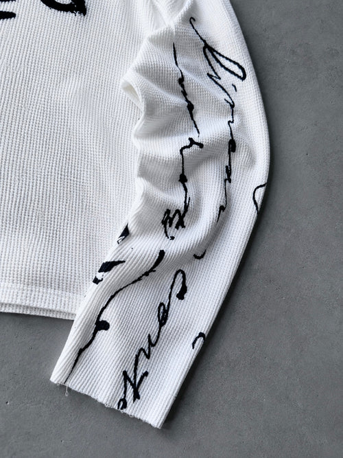 Ash white "Dreams" sweatshirt